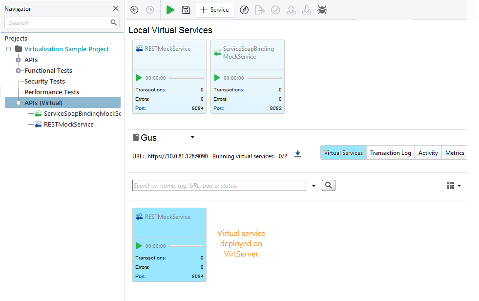 API testing with ReadyAPI: Deployed virtual service API testing with ReadyAPI: Deployed virtual service