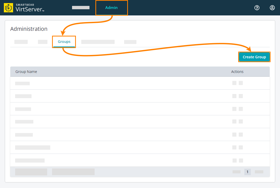 Creating a group Creating a group