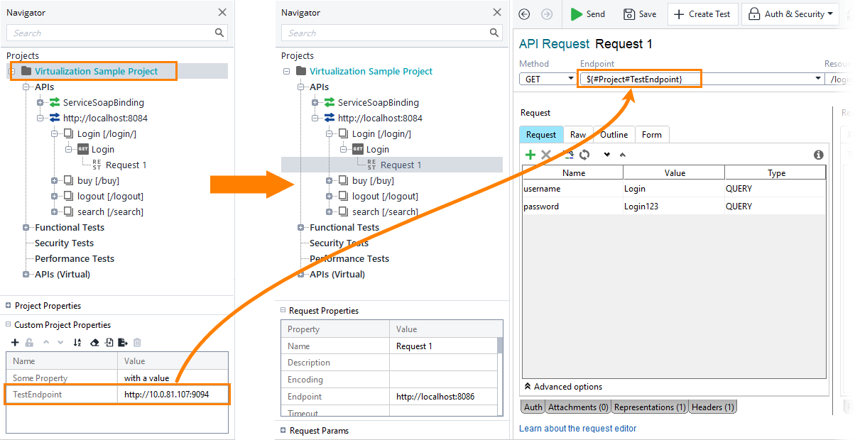 API testing with ReadyAPI: Setting endpoint API testing with ReadyAPI: Setting endpoint