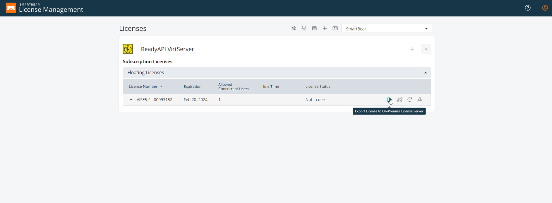 License Re-exported License Re-exported